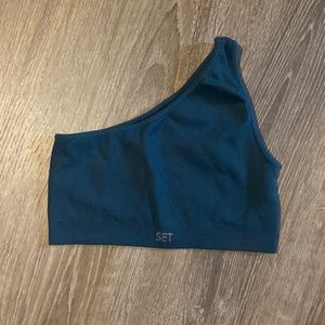Set active one shoulder sports bra